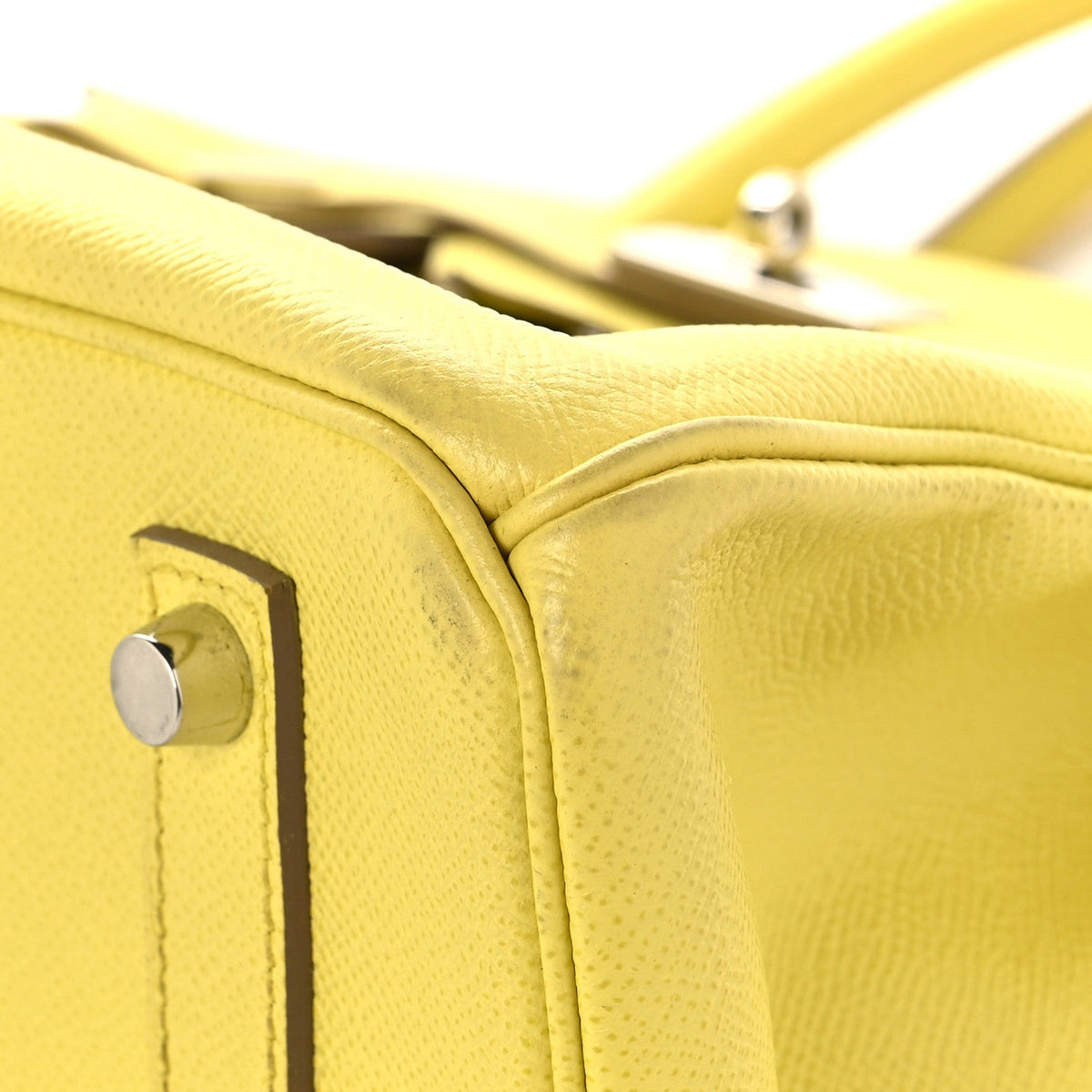 Epsom Birkin 35 Lime