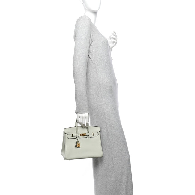 Togo Birkin 25 Gris Neve Main Image