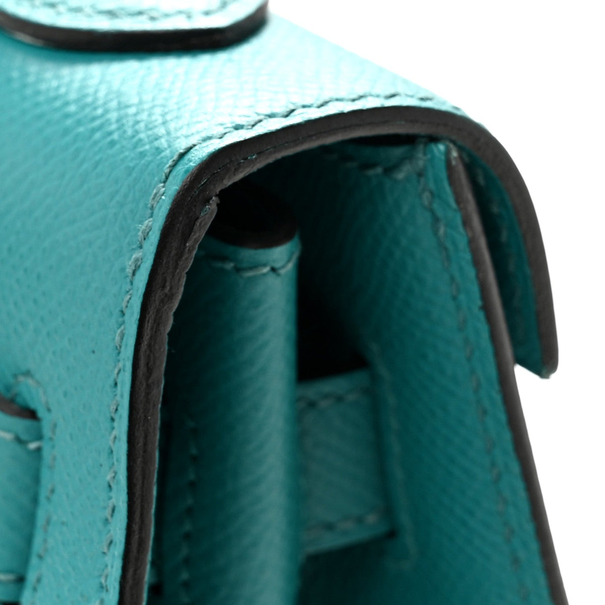 Epsom Kelly Sellier 32 Bleu Paon