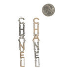 Crystal Pearl Chanel Bright Young Things Earrings Gold Ruthenium