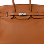 Taurillon Novillo Sea Surf and Fun Birkin 35 Toffee