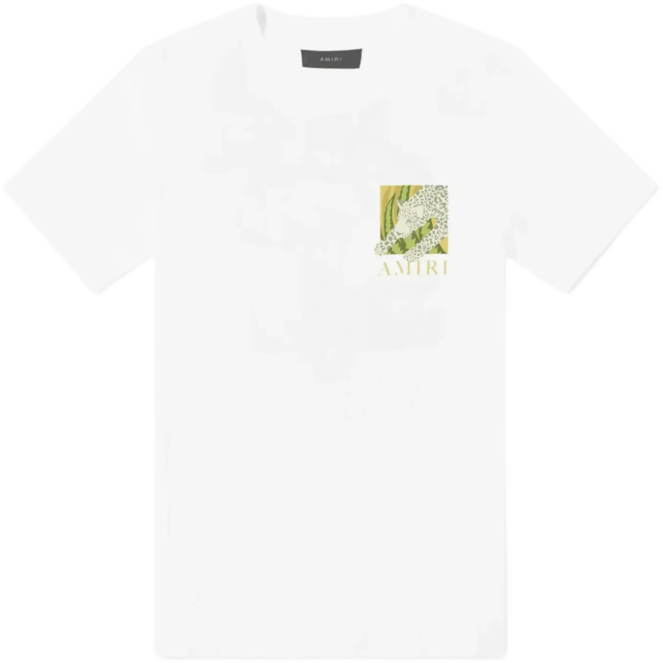 Amiri Leopard T-Shirt White