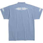 Balenciaga Burning Unity Flame T-Shirt Blue
