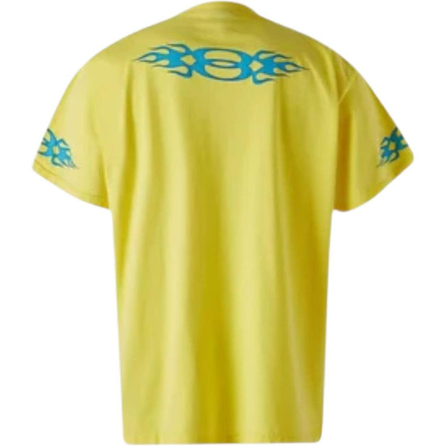 Balenciaga Burning Unity Flame T-Shirt Yellow Main Image