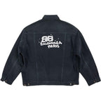 Balenciaga Hand Drawn BB Icon Oversized Jacket