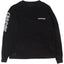 Chrome Hearts Cemetery Cross Long Sleeve Pocket T-Shirt