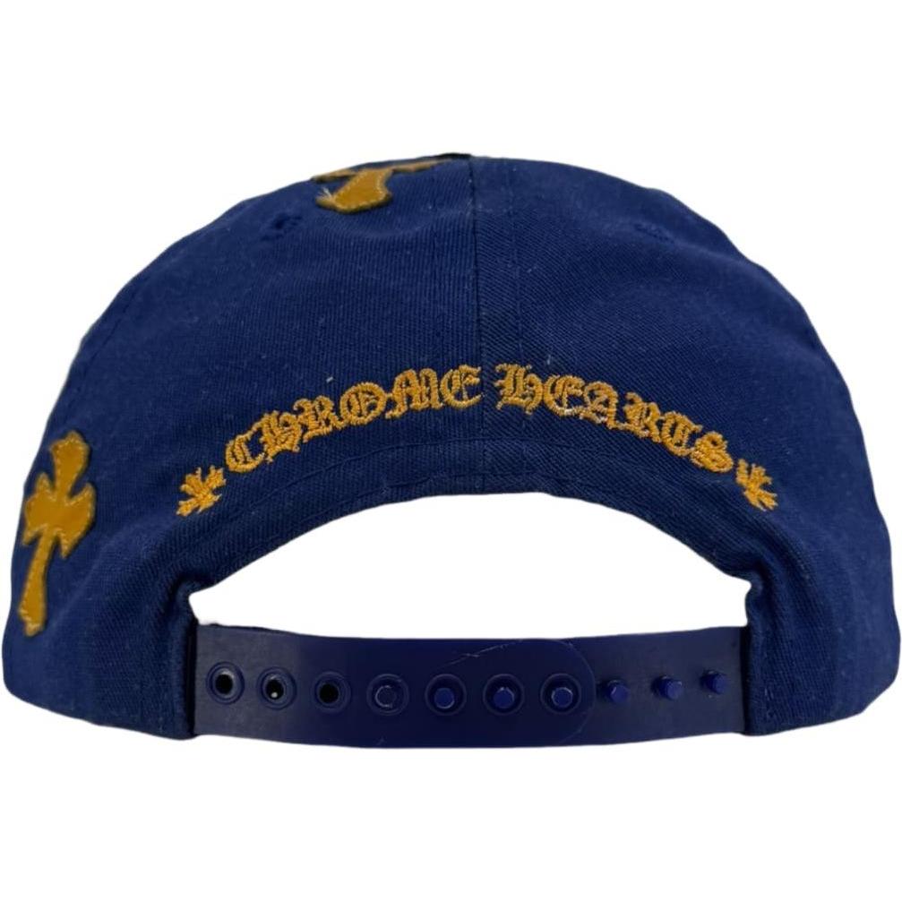 Chrome Hearts Cross Patch Cap Blue/Yellow