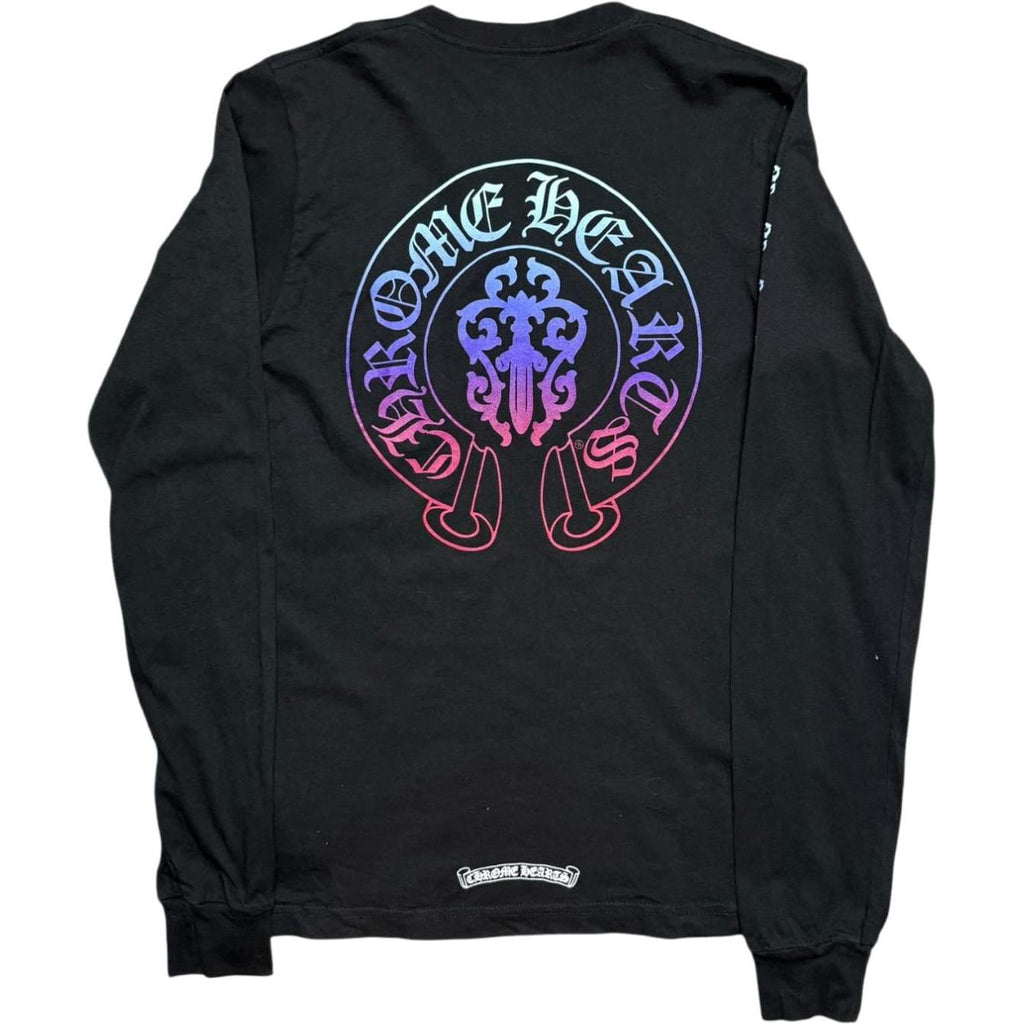 Chrome Hearts Gradient Dagger Pocket Long-Sleeve Black