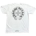 Chrome Hearts Horse Shoe Logo Pocket T-Shirt White