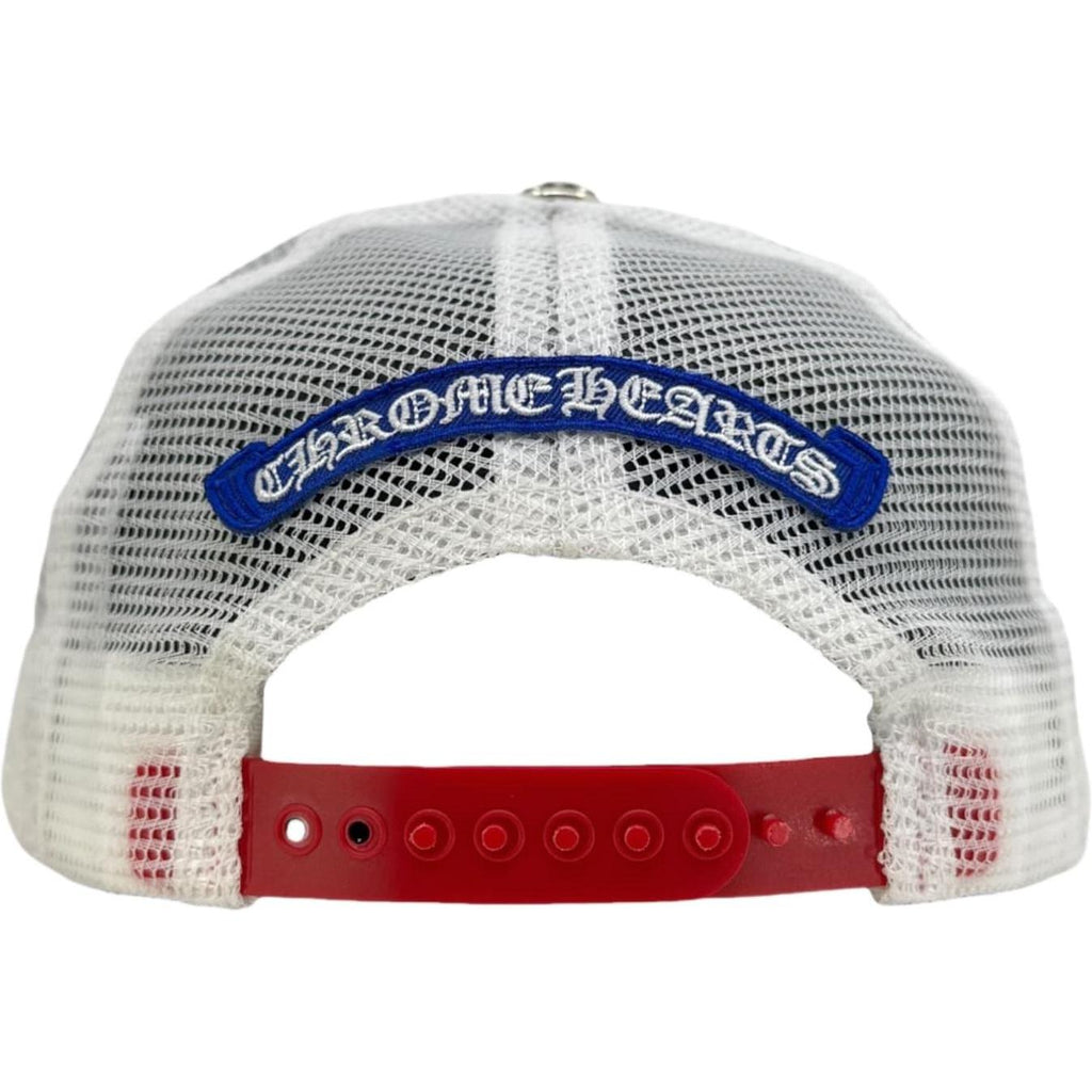 Chrome Hearts July 4th Trucker Hat Red/Blue/White