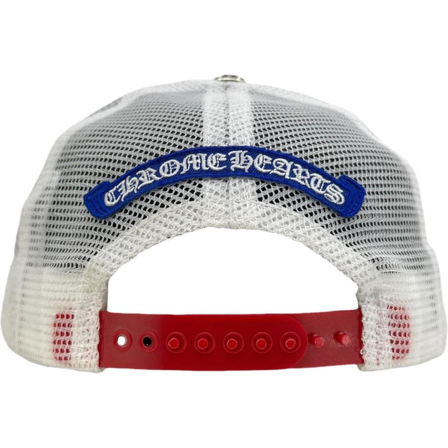 Chrome Hearts July 4th Trucker Hat Red/Blue/White Main Image