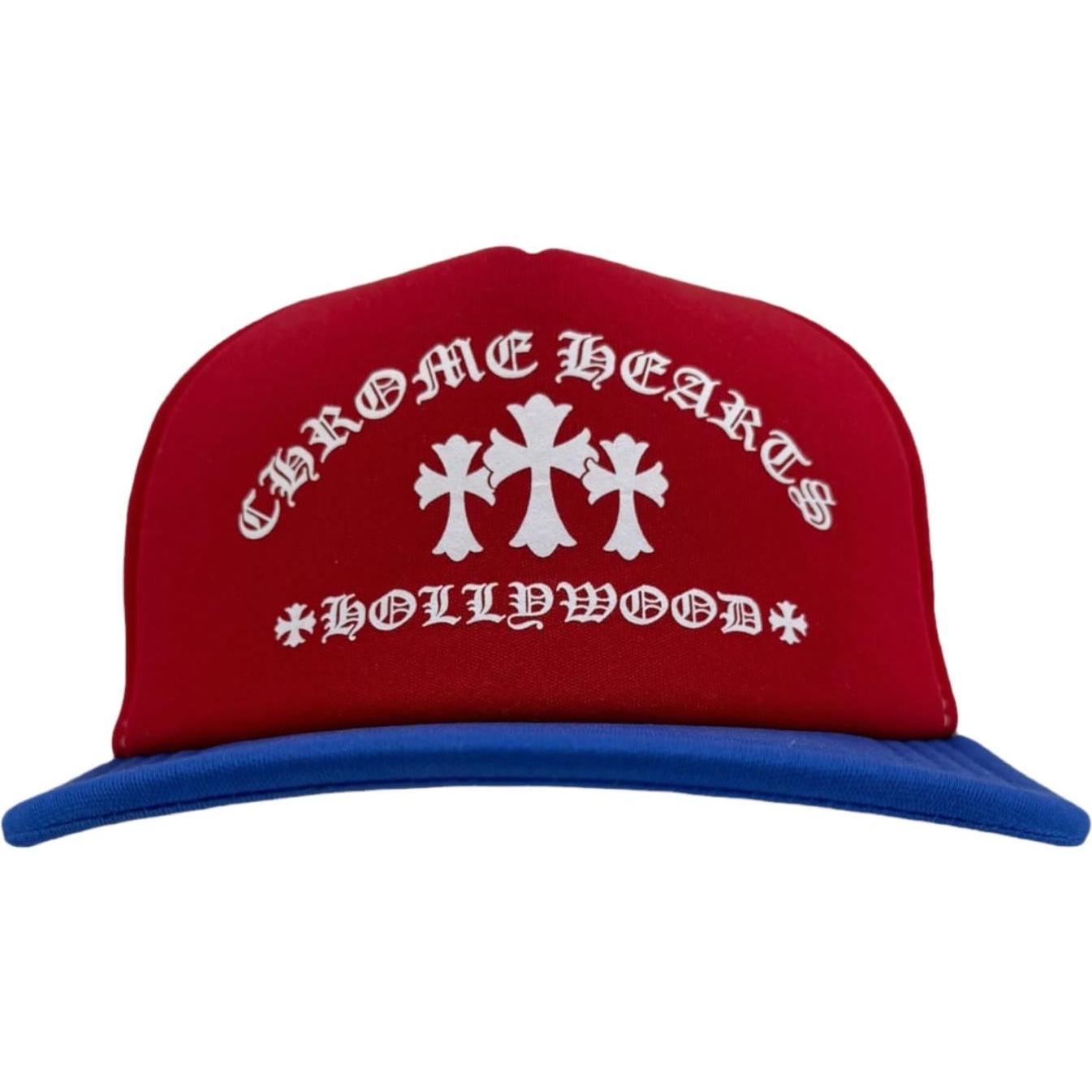 Chrome Hearts July 4th Trucker Hat Red/Blue/White