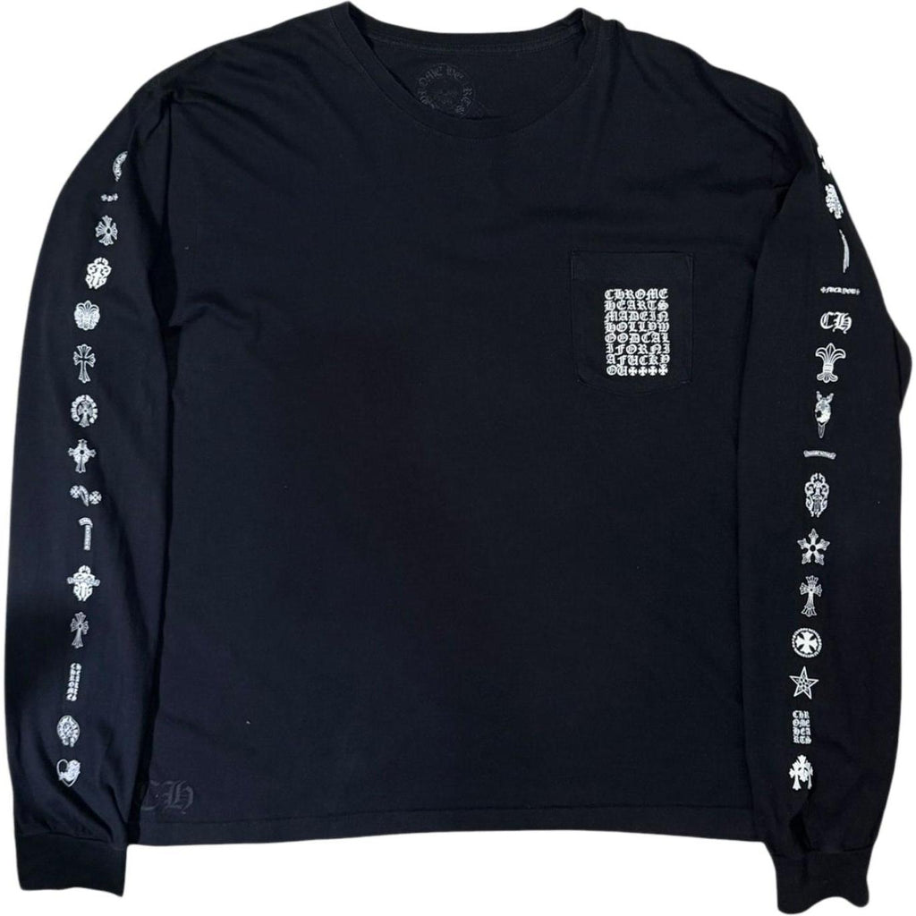 Chrome Hearts Multi Logo Script Long Sleeve