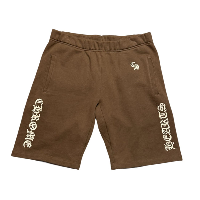 Chrome Hearts Slo Ride Sweatshorts Brown Hover Image
