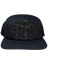Chrome Hearts Triple Cross Cemetery Hat Pony Hair Black
