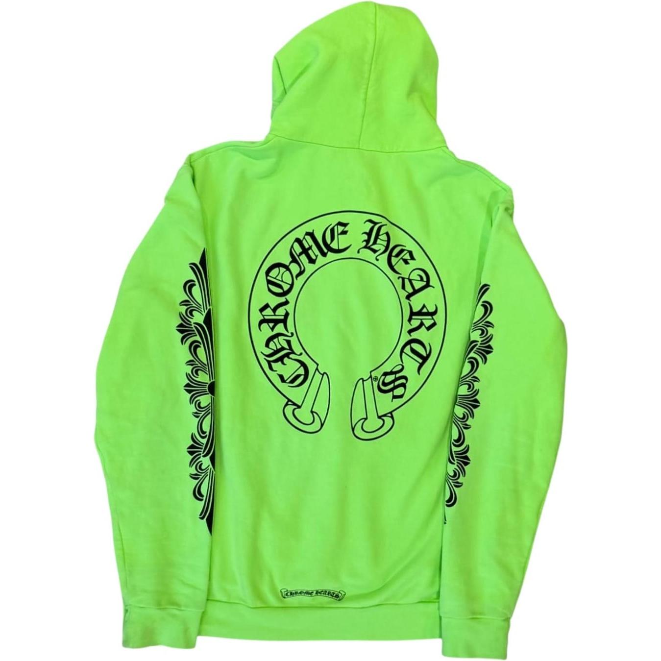 Chrome Hearts Ultra Festival Hoodie 'Neon Green'