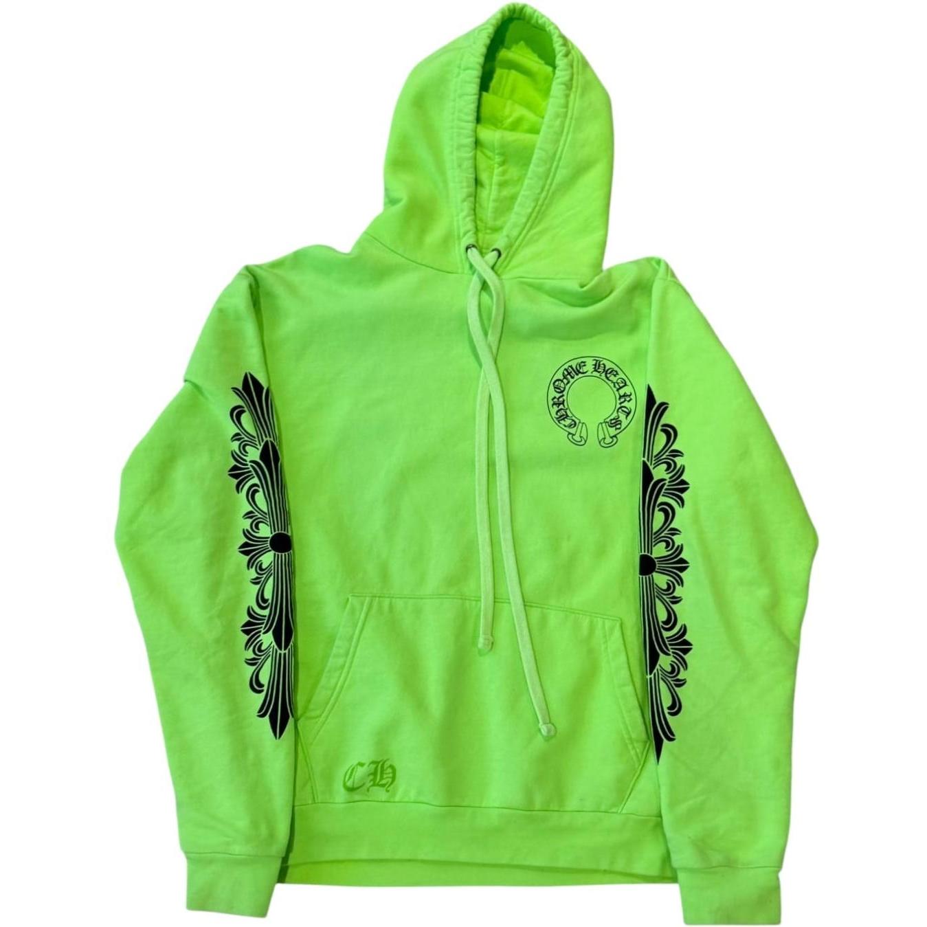 Chrome Hearts Ultra Festival Hoodie 'Neon Green'