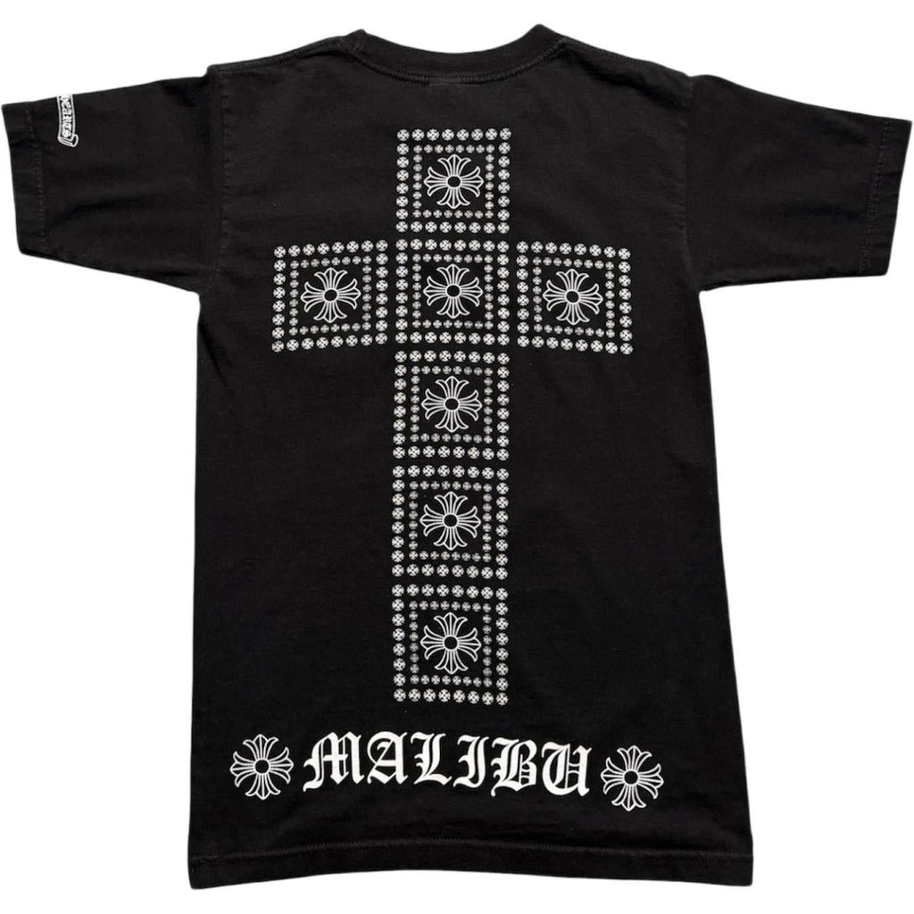 Chrome Hearts Vintage Malibu Exclusive Square Cross T-Shirt Black