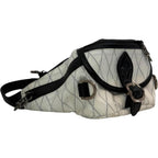 Chrome Hearts White Nylon Snat Bag Mini