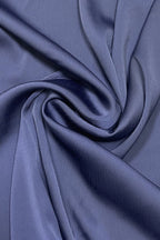 Navy Satin Maxi Dress