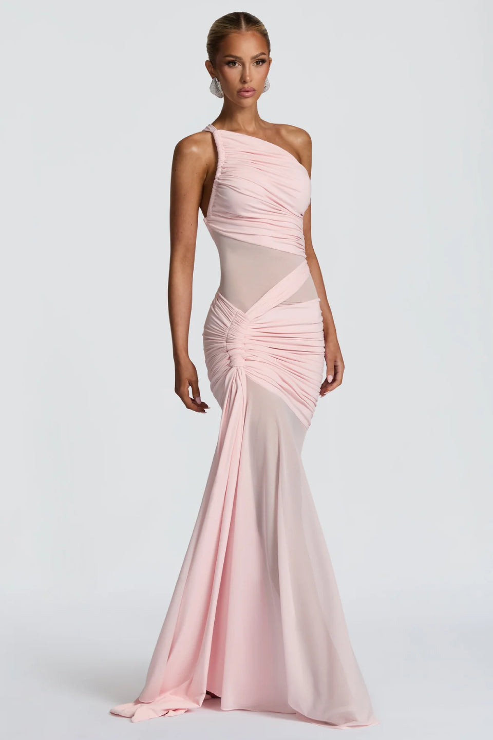Blush Mermaid Gown
