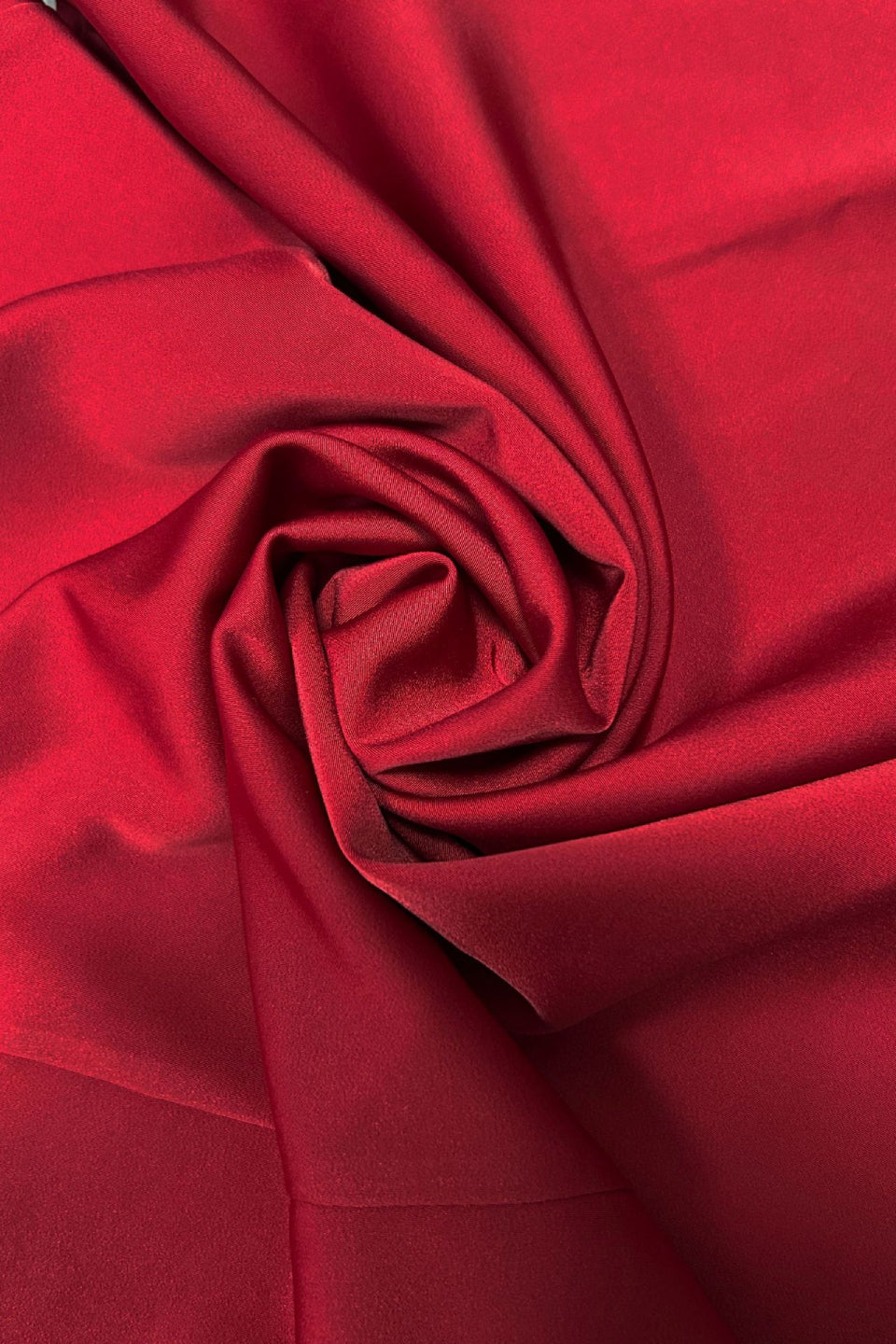 Burgundy Satin Maxi Dress