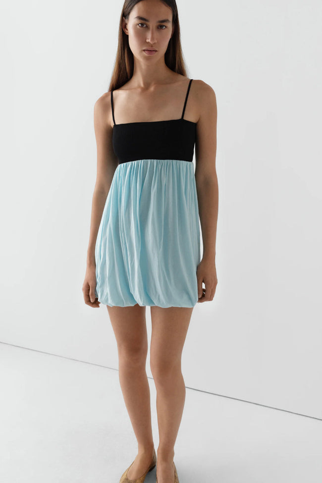 Bluebell Bubble Mini Dress Main Image