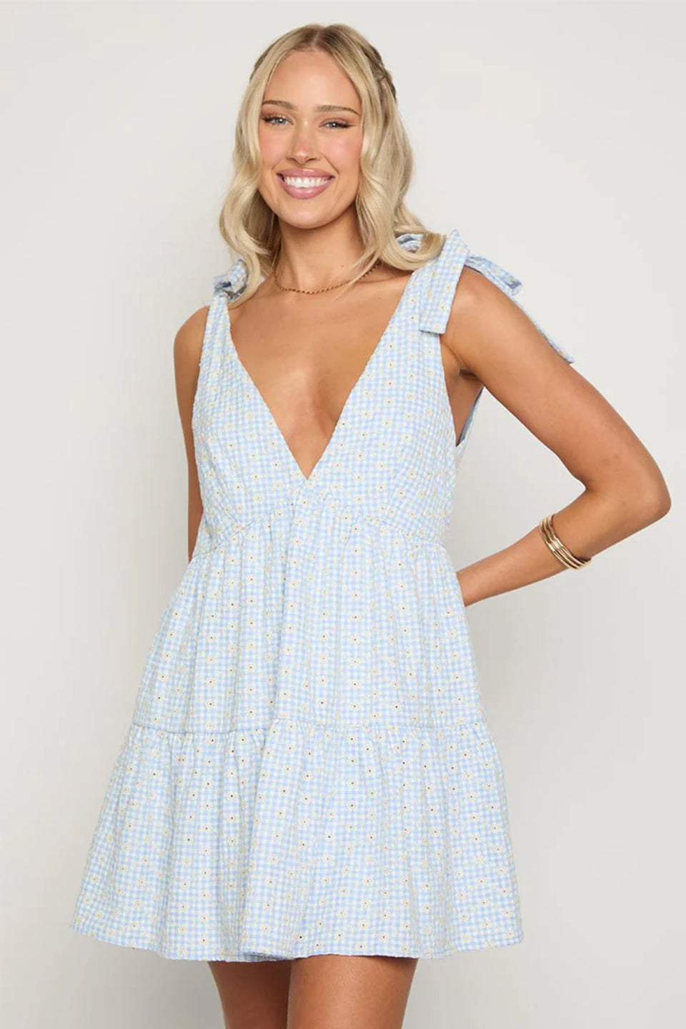 Daisy Picnic Mini Dress