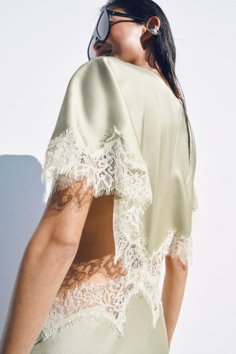 Sage Whisper Midi Dress