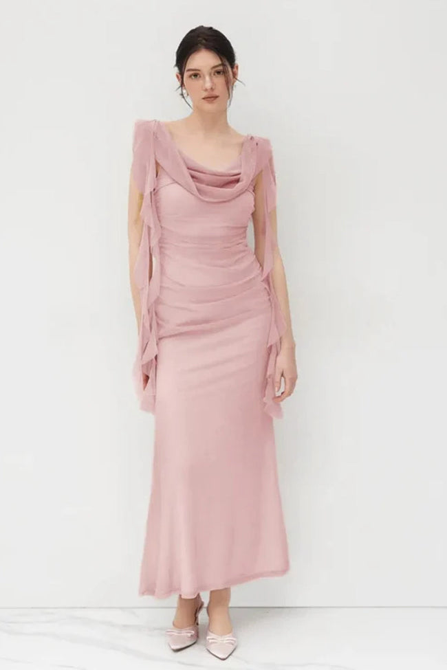 Rosé Mist Dress Hover Image