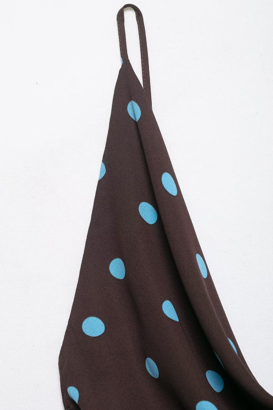 Polka Dot Cowl Cami Top