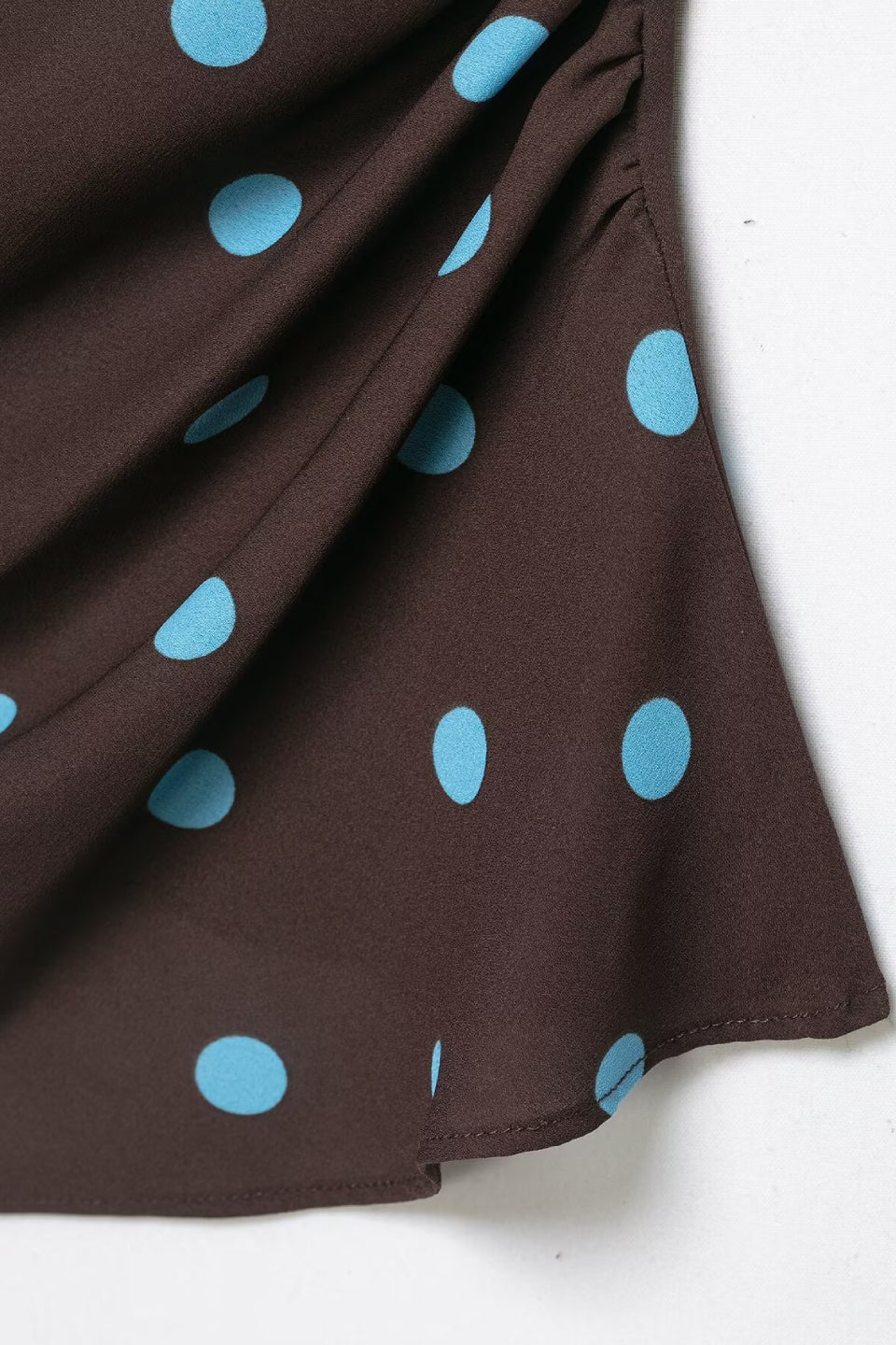 Polka Dot Cowl Cami Top
