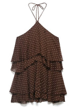 Polka Dot Ruffle Mini Dress