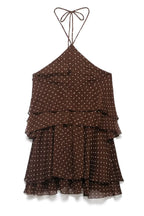 Polka Dot Ruffle Mini Dress