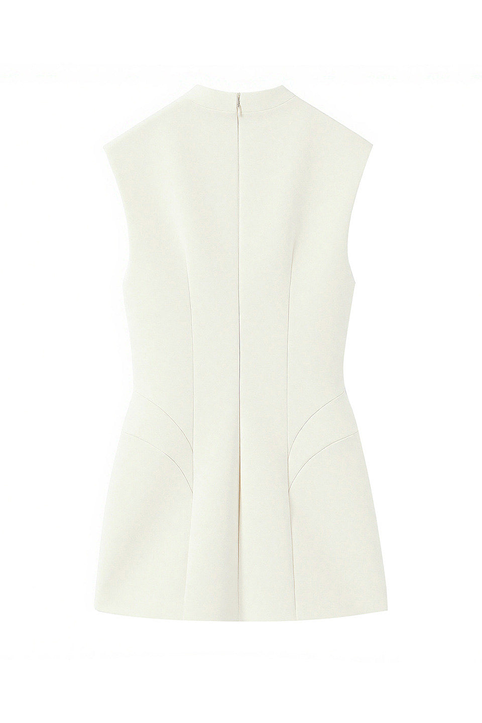 Mandarin Keyhole Mini Dress