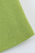 Green Halter Bodycon Mini Dress