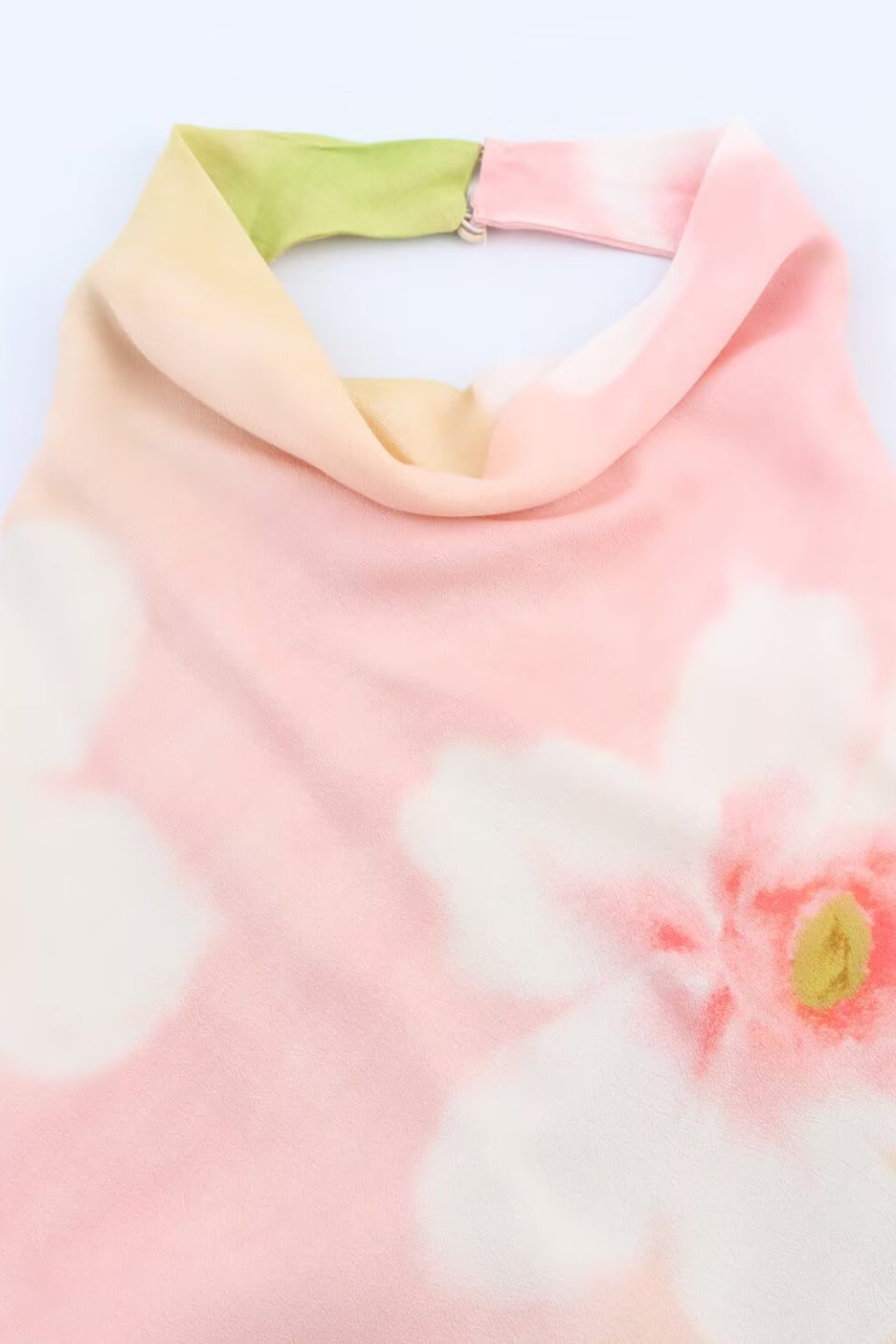 Floral Cowl Maxi Dress