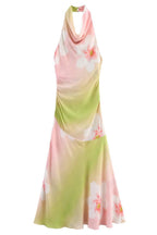 Floral Cowl Maxi Dress