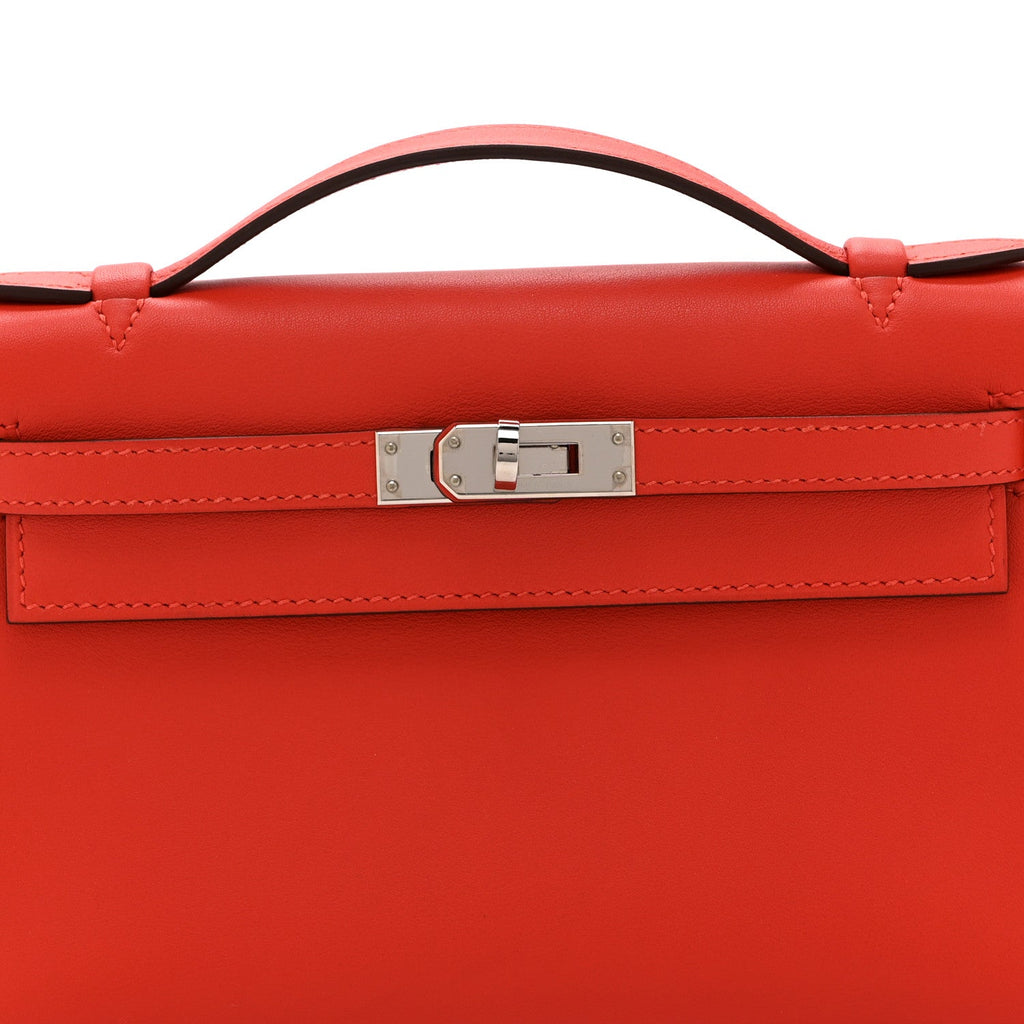 Swift Kelly Pochette Clutch Capucine