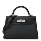 Epsom Mini Kelly Sellier 20 Black