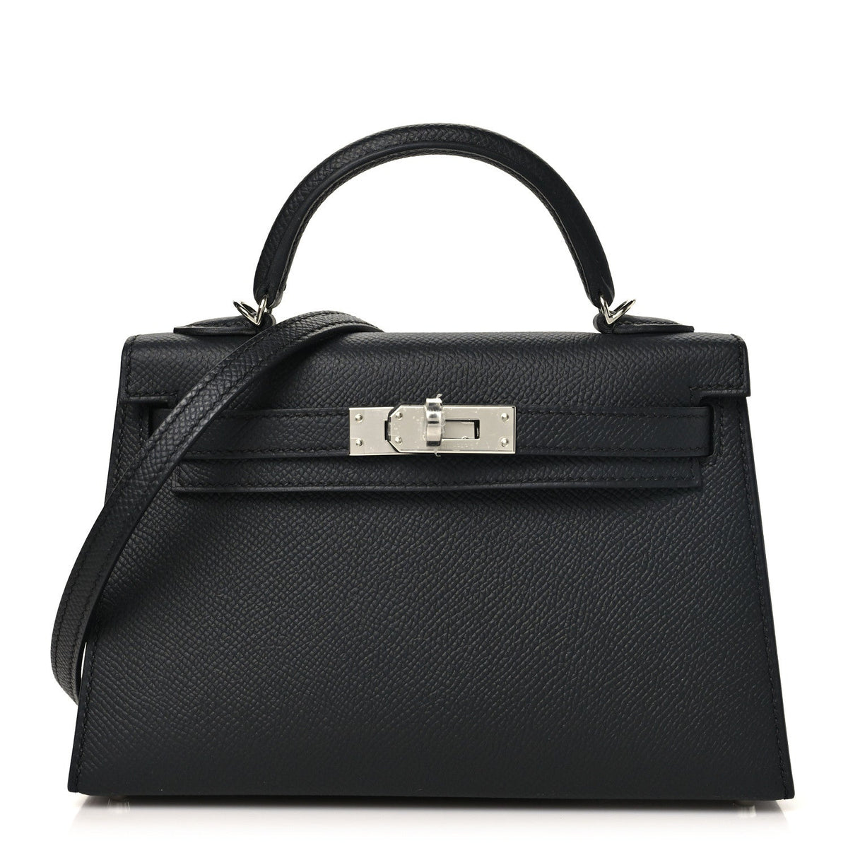 Epsom Mini Kelly Sellier 20 Black
