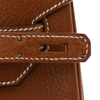 Chevre de Coromandel HAC Birkin 36 Gold