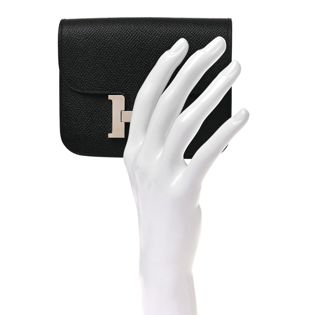 Epsom Constance Slim Wallet Black