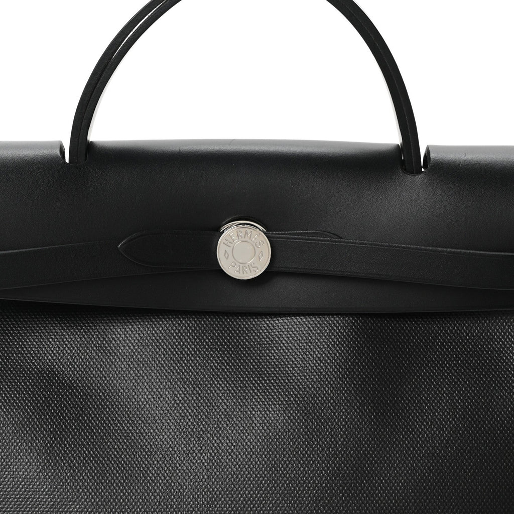 Toile H Berline Vache Hunter Herbag Zip PM 31 Black Ecru