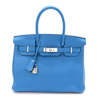 Togo BIRKIN 30 Bleu Zanzibar