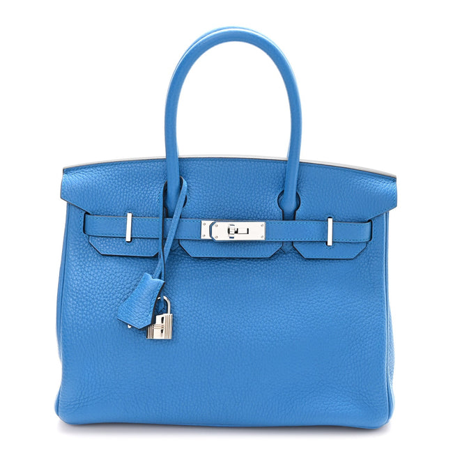 Togo BIRKIN 30 Bleu Zanzibar Hover Image
