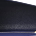 Epsom Sombrero Taurillon Clemence Kellygraphie Lettre H Kelly Sellier 28 Vert Cypress Bleu Obscur Malachite Bleu Encre