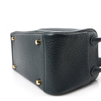 Taurillon Clemence Mini Lindy 20 Vert Cypress