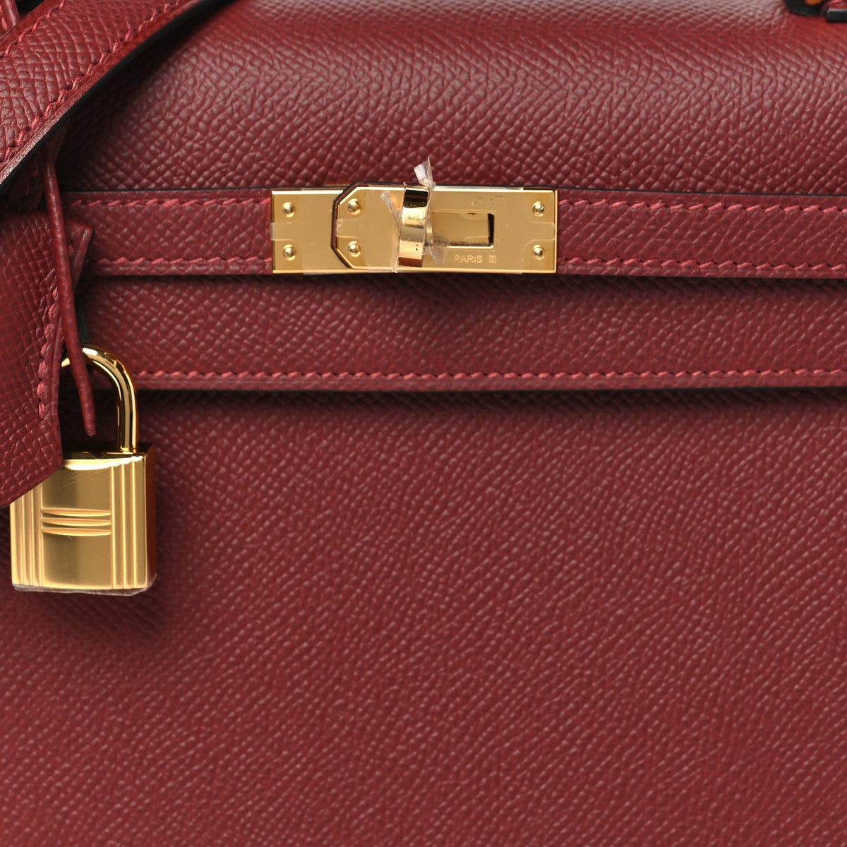 Epsom Kelly Sellier 25 Rouge H