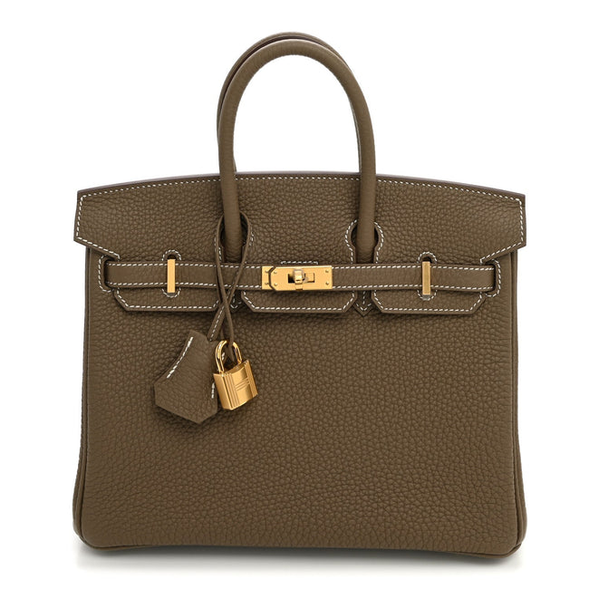 Togo Birkin 25 Etoupe Hover Image